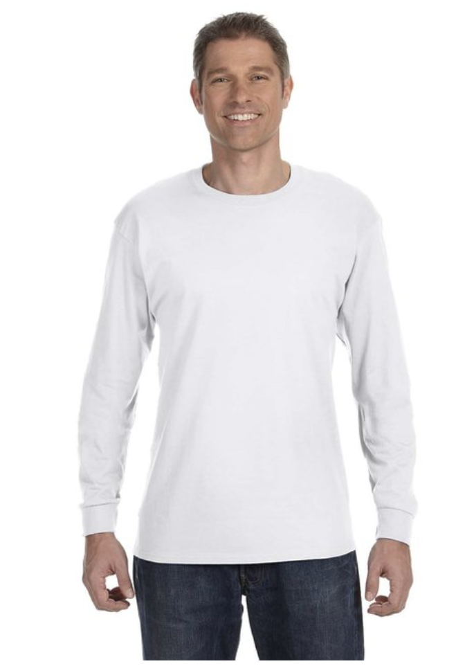 White Long Sleeve Shirt Main Image